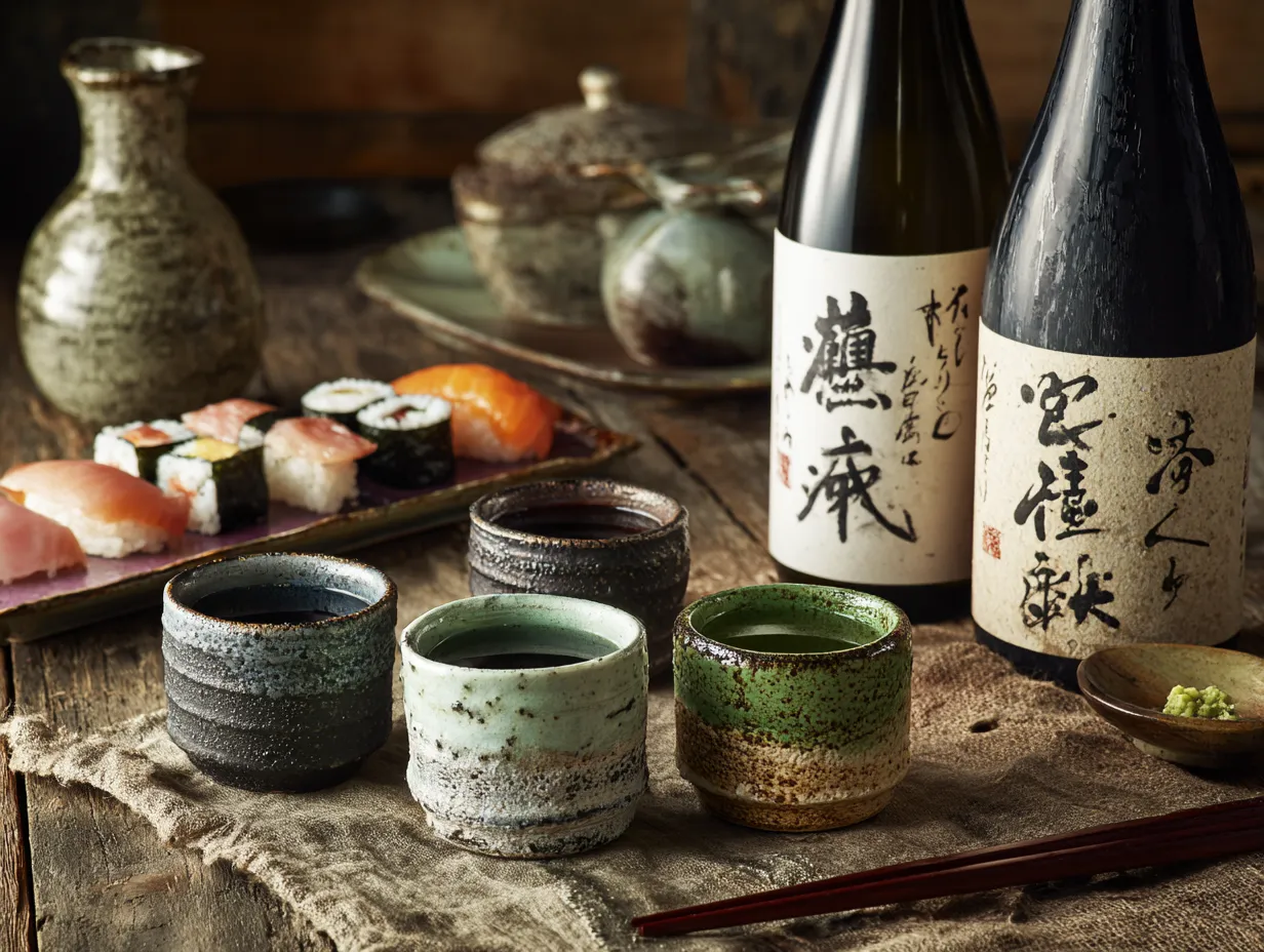 Expert sake recommendation with seasonal sushi menu at Soho Japanese