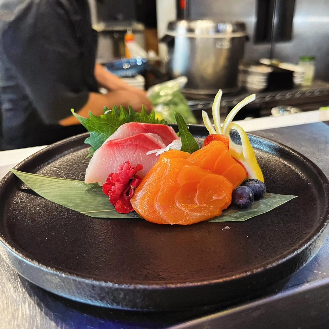 Traditional bento box with teriyaki, rice, and sides - Japanese lunch Las Vegas