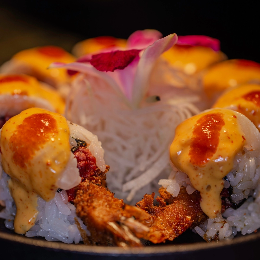 Hamachi sashimi with serrano pepper and yuzu - premium Japanese appetizer